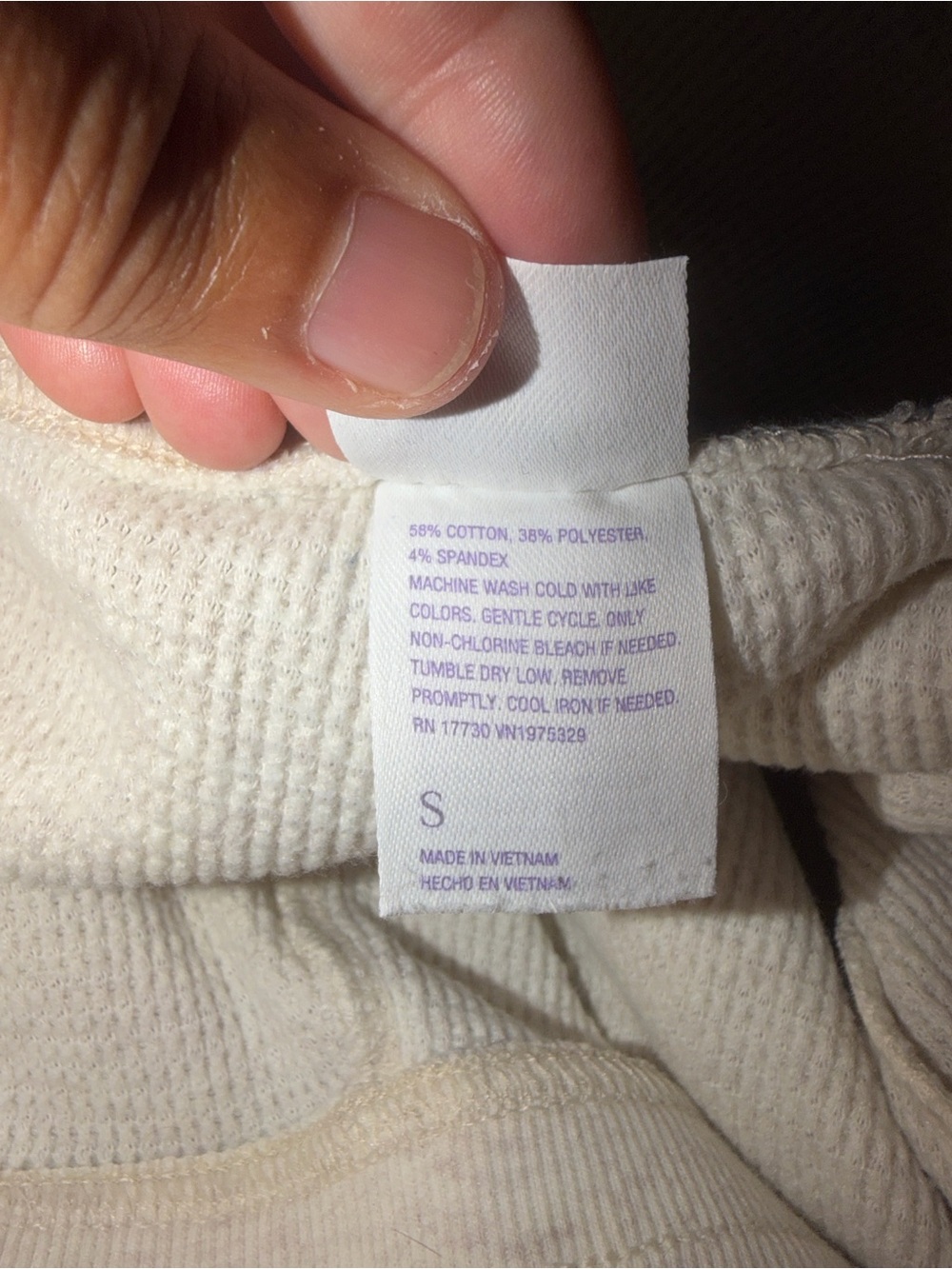 stars above Cream Knit Drawstring Joggers - Picture 9 of 10